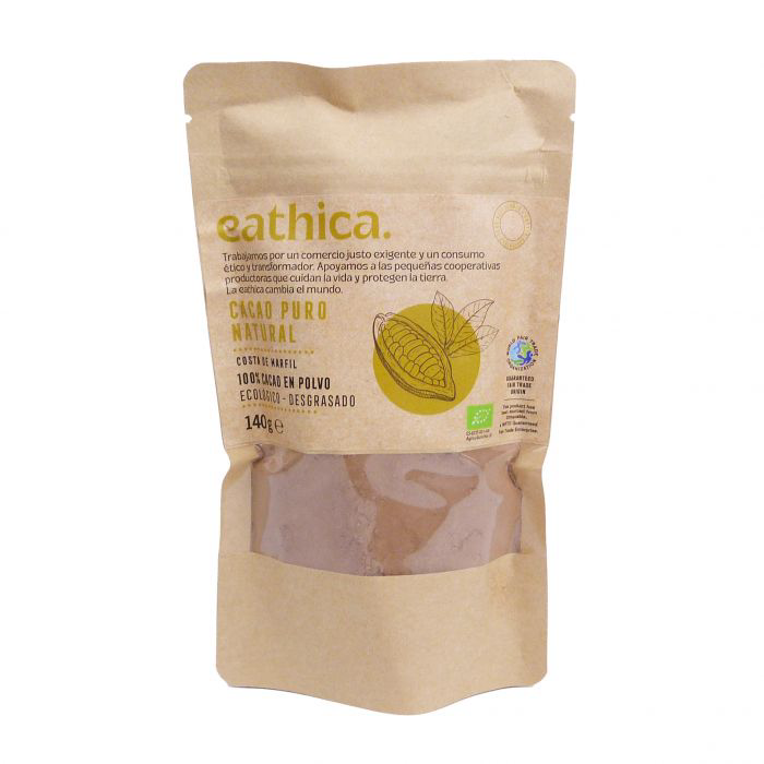Eathica BIO Cacau Puro Sem Açúcar 140g