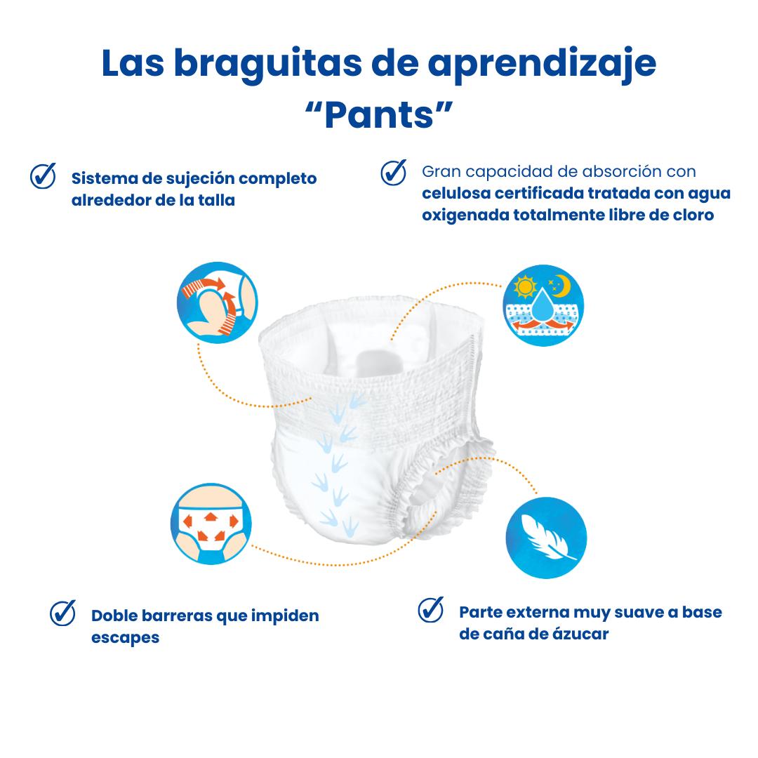 Fraldas-calças tamanho 4 (7 - 18 kg) Pingo 30 unidades