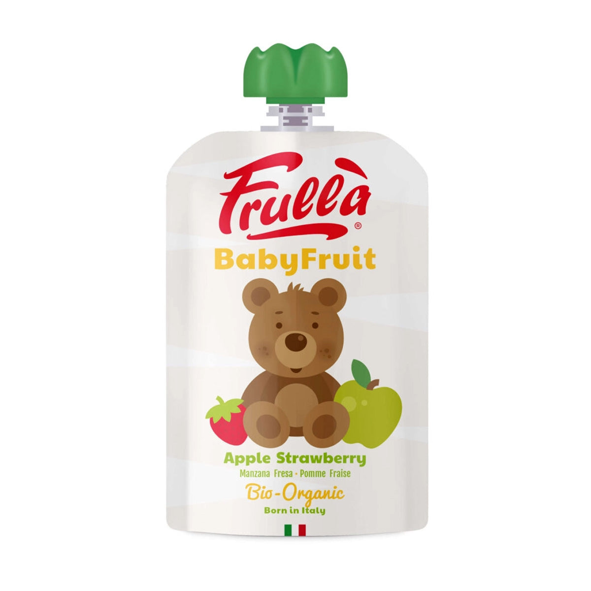 Puré de maçã e morango Baby Frullà 100 g
