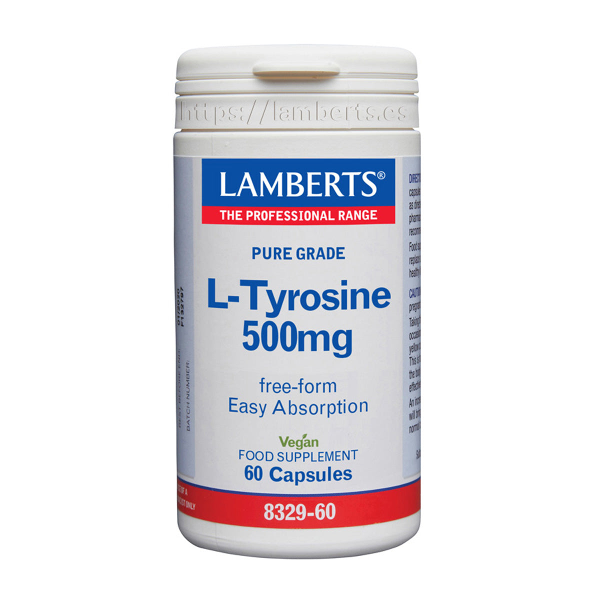 L-Tirosina 500 mg