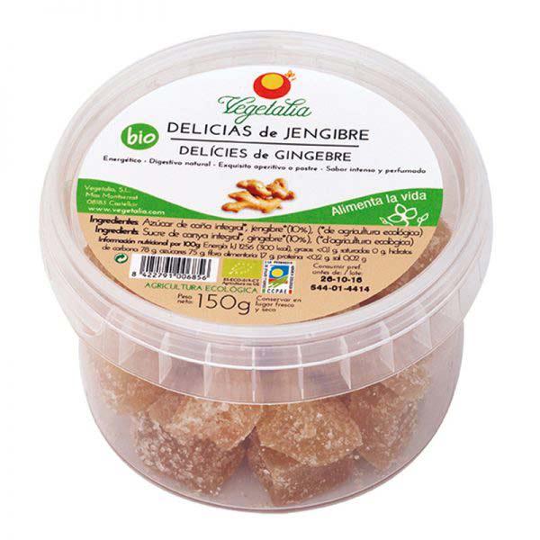 Delícias de Gengibre Vegetalia 150 g