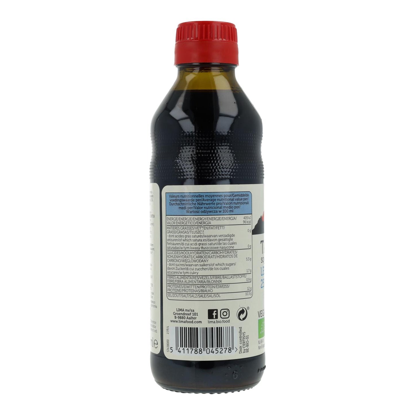 Molho de Soja Tamari 25% Menos Sal ECO Limão 250 ml