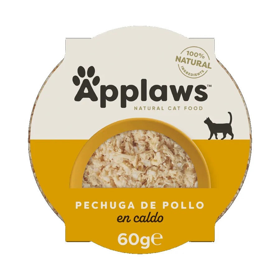 Applaws Cat Frango Peito e Arroz Pote para gatos 60 g