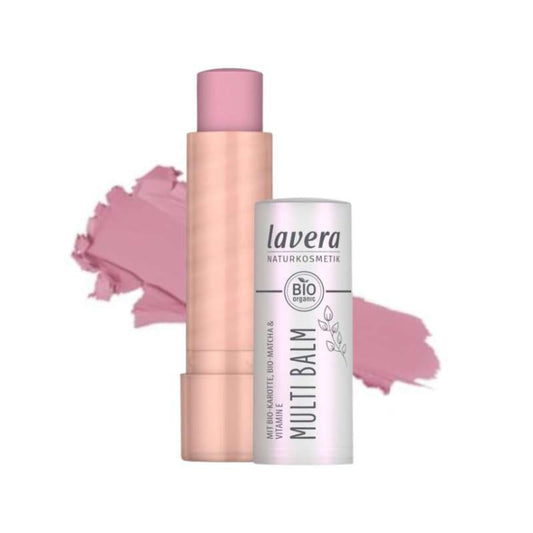 Bálsamo multiusos - 02 Rosa nublado, Lavera 4,9 g