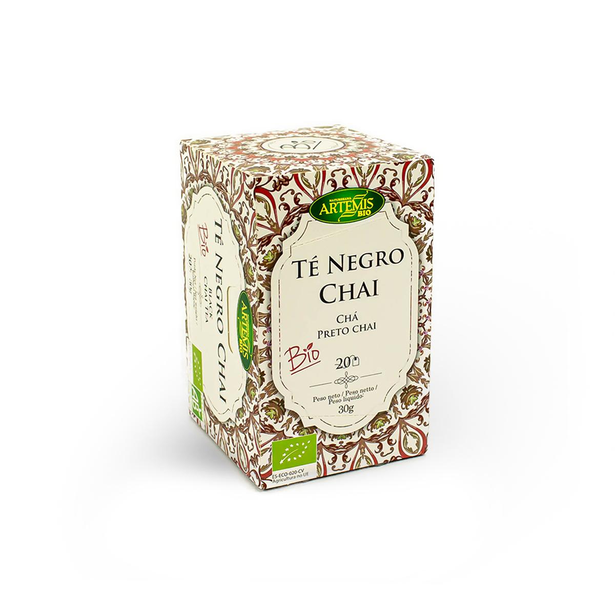 Chá Chai Preto Eco 20 Filtros Artemisbio