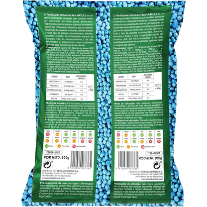 Fertilizante Universal Batlle Blue 800 g