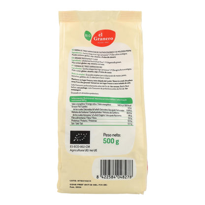 Farinha de Trigo Sarraceno Biológica El Granero 1 kg