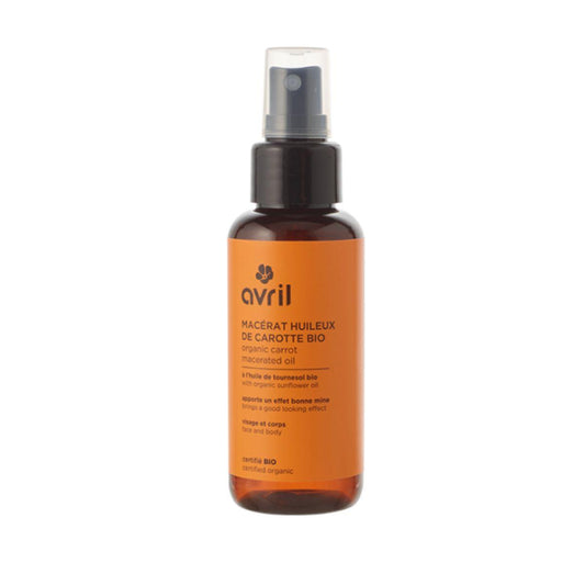 Óleo vegetal macerado 100 ml Cenoura