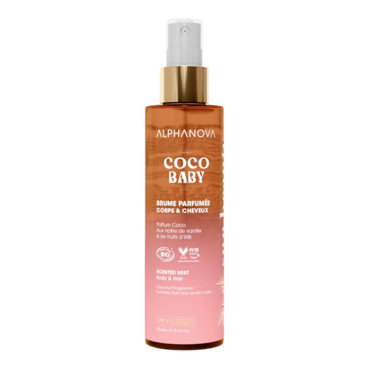 Bruma bebé cabello y cuerpo bio coco Alphanova 100ml