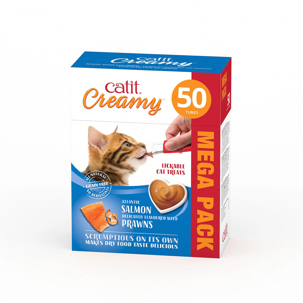Snack líquido para gatos Creamy Multi Pack 50 x 10 g Catit