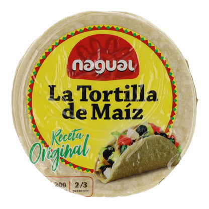 Tortilhas de milho sem glúten Nagual 8x20 g