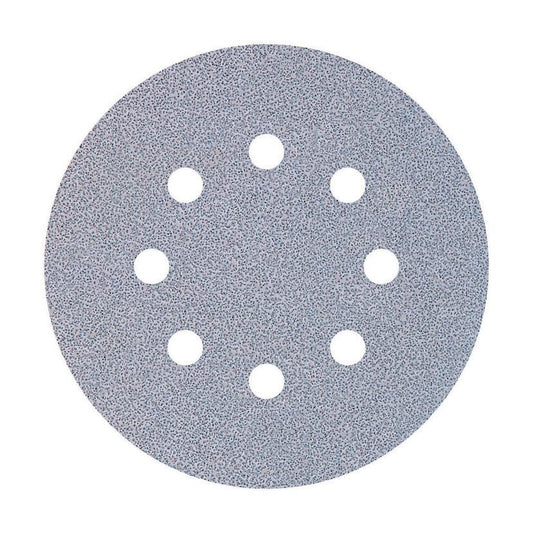 5 discos de lixa adesivos para lixadoras excêntricas Wolfcraft Ø 125 mm