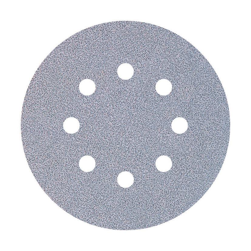 5 discos de lixa adesivos para lixadoras excêntricas Wolfcraft Ø 125 mm