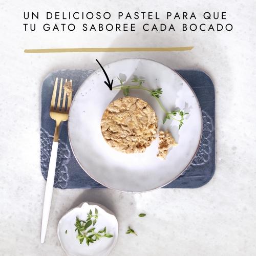 Embalagem de 24 x GOURMET GOLD Frango e Ração Húmida Tarte de Cenoura 85 g