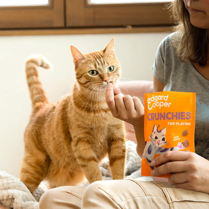 Edgard Cooper Bolachas de Frango Petiscos Naturais para Gatos 50g