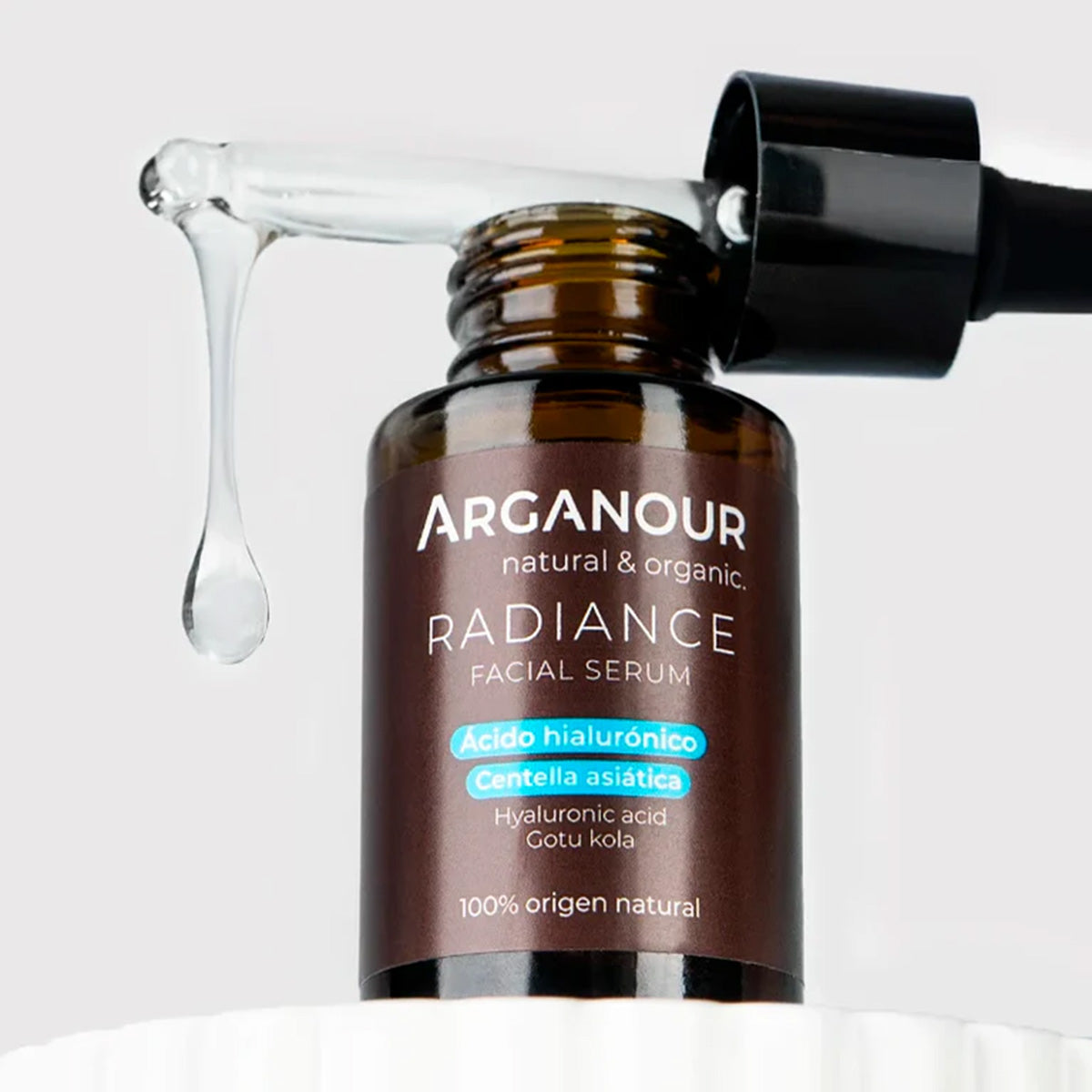 Sérum Facial Radiance Ácido Hialurónico e Centelha Asiática Arganour 30ml