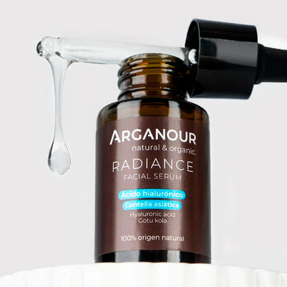 Sérum Facial Radiance Ácido Hialurónico e Centelha Asiática Arganour 30ml