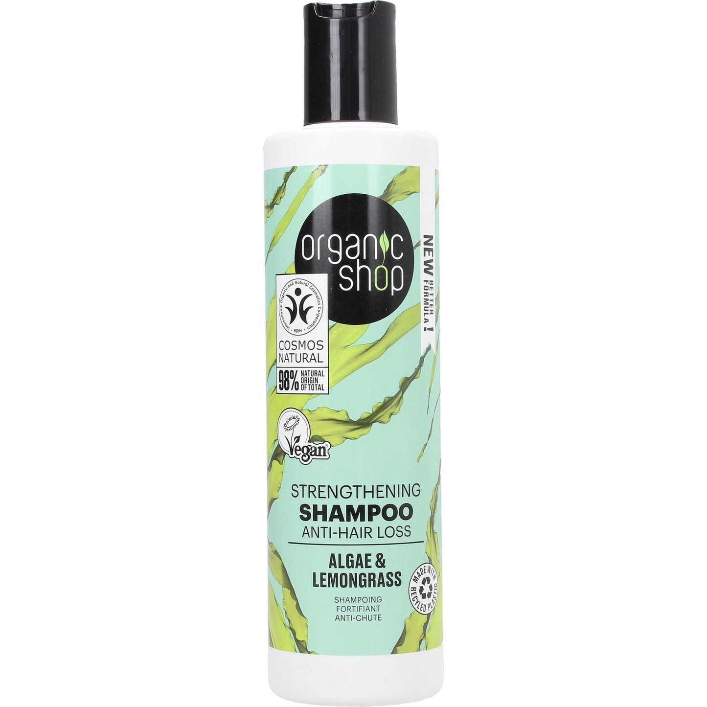 Champô Fortalecedor Natural Laguna Azul Organic Shop 280 ml