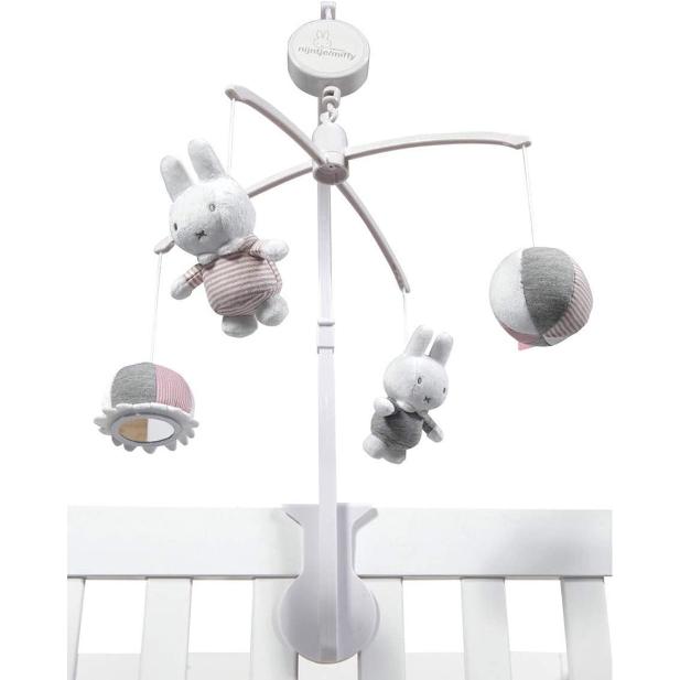 Carrossel de Costela para Bebé Rosa Miffy