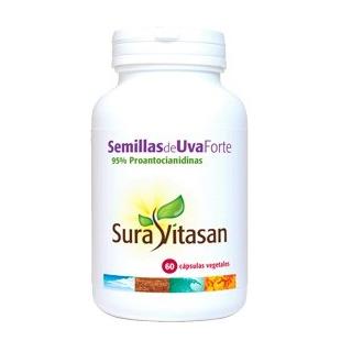 Semente de Uva Forte 60 cápsulas Sura Vitasan