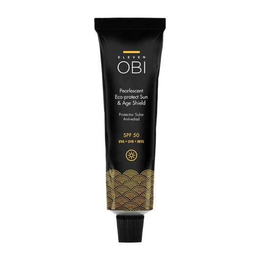 Protetor solar antienvelhecimento nacarado Eleven Obi Eco FPS 50 60ml