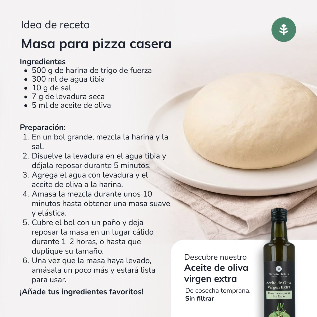 Farinha de Trigo Biológica Eco Planeta Huerto 800 g