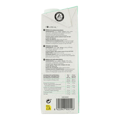 Bebida de Aveia Natural Soria 1 L