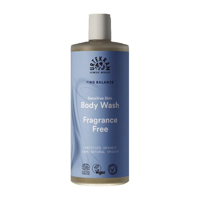 Embalagem de 2 géis de banho sem fragrância Urtekram