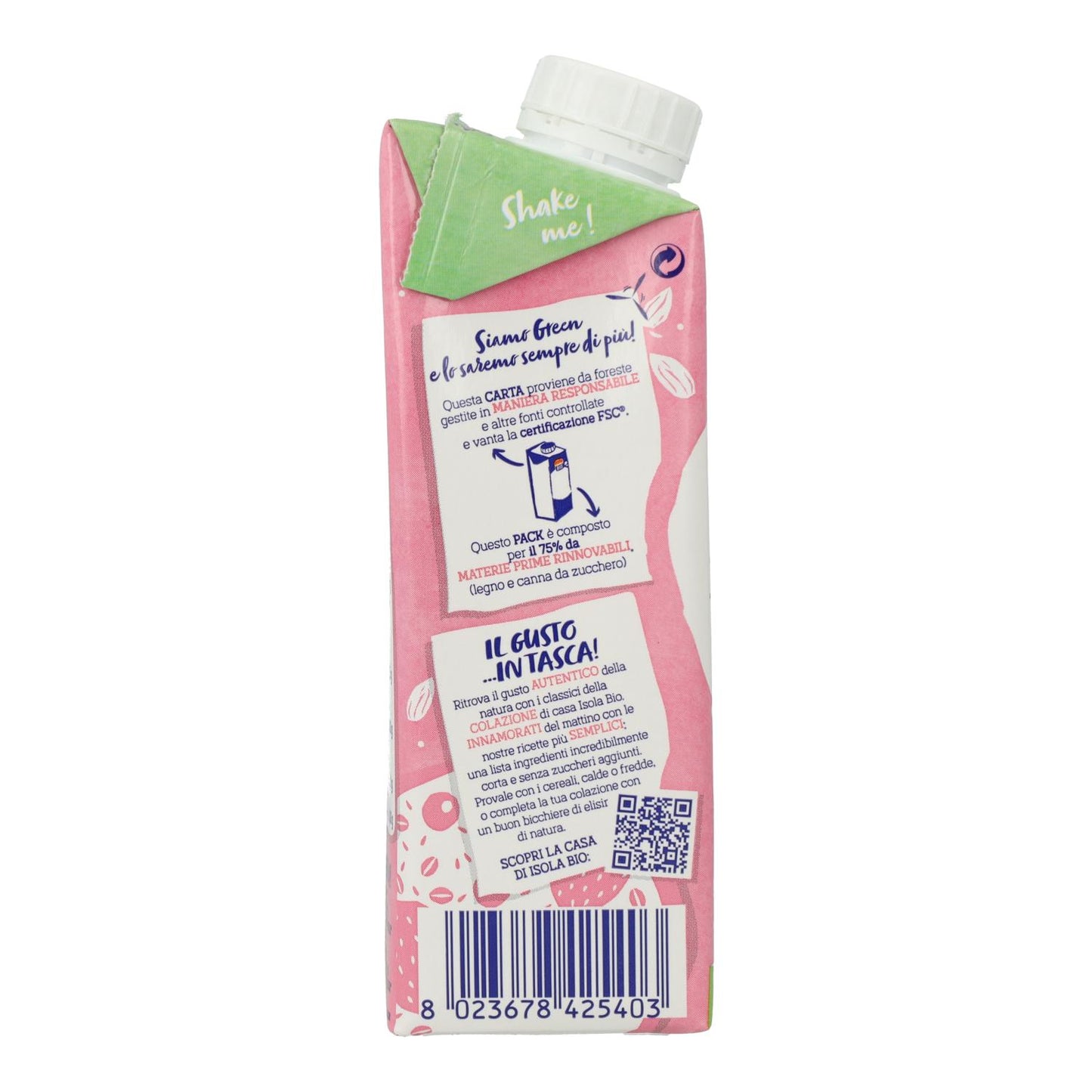 Bebida Orgânica Isola de Arroz e Amêndoa 250 ml
