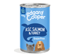 Lata de comida para perros con salmón y pavo sin cereales | Edgard & Cooper 400 g