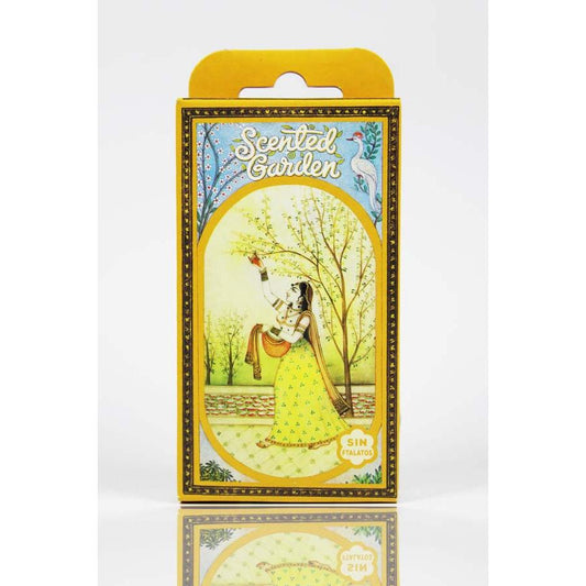 Incenso de cone de patchuli com aroma de jardim Radhe