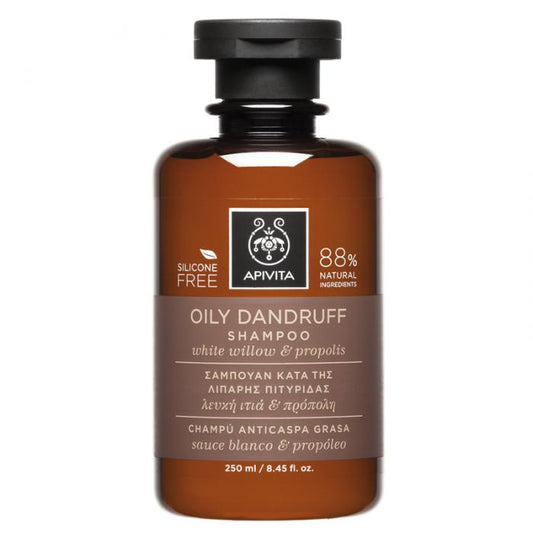 Champô Anticaspa Apivita Salgueiro Branco e Própolis 250 ml 