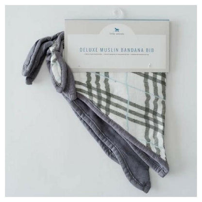 Babetes Pendleton Plaid Bamboo, pacote de 2, Little Unicorn