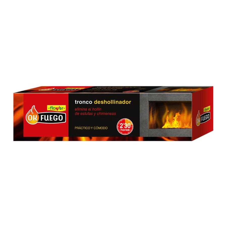 Tronco para Limpa Chaminés OkFuego – 1 kg para Lareiras e Fogões