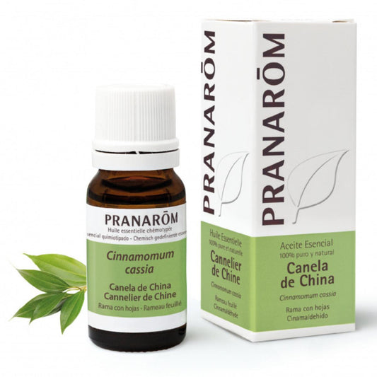 Óleo essencial de canela chinesa, Pranarom 10 ml