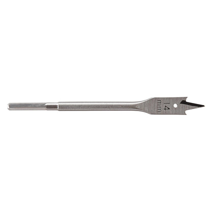 1 broca de fresagem plana Wolfcraft haste sextavada de 152 mm