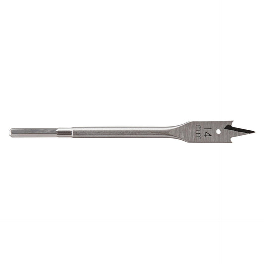 1 broca de fresagem plana Wolfcraft haste sextavada de 152 mm