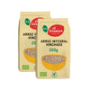 Embalagem de 2 Arroz Integral Tufado El Granero, 250 g 
