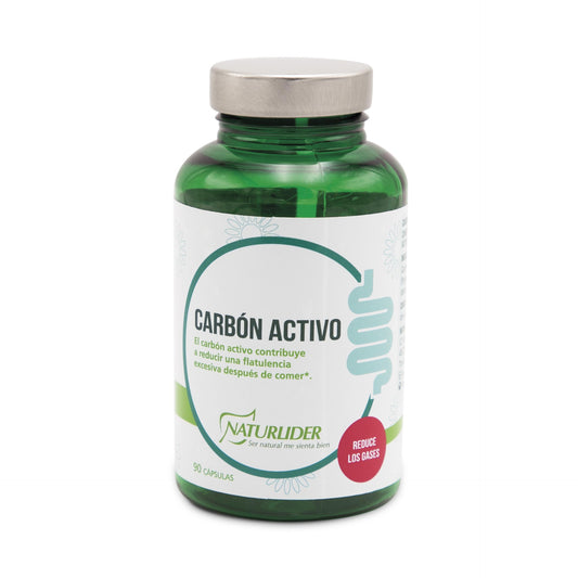 Carvão Vegetal Ativado Naturlider 90 Cápsulas Vegetais