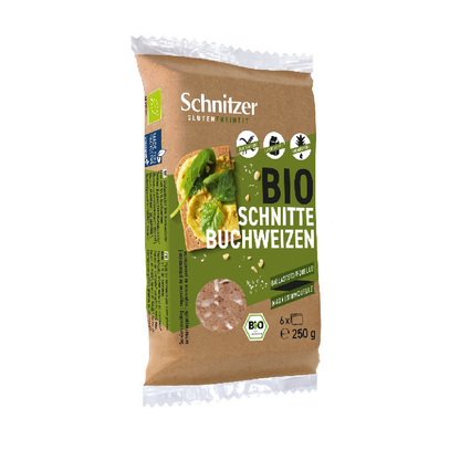 Pão de Fermento Natural de Trigo Sarraceno Biológico Schnitzer Sem Glúten 125g