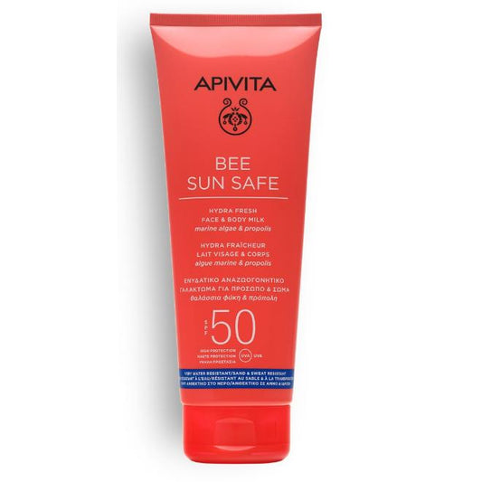 Leite Solar Hydra Fresh FPS50 Apivita 200 ml