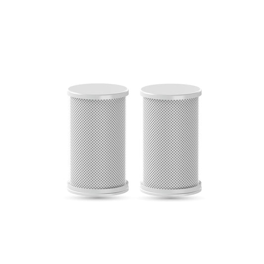 Embalagem de 2 cartuchos de filtro EcoPro Chrome SMR para água da torneira