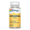 Citrato de Potássio Solaray 60 Cápsulas Vegetarianas. Adequado para Veganos.