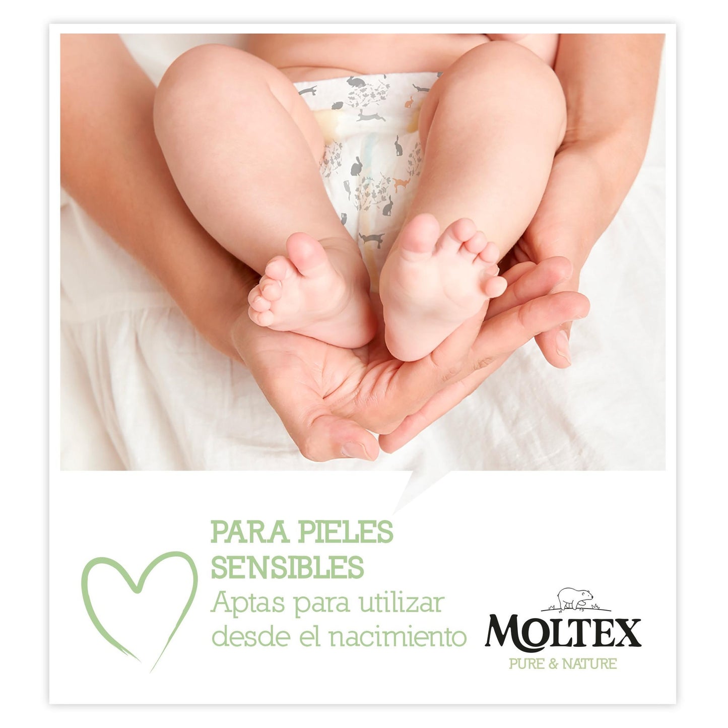 PROMOÇÃO ESPECIAL Toalhitas Húmidas Moltex Pure &amp; Nature, 120 Unidades