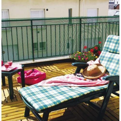 Tela Cuadranet 1x5m 5x5 mm Nortene Branco