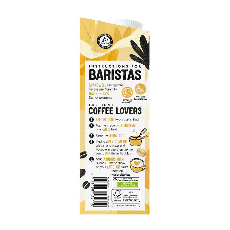 Bebida de Aveia Alpro Barista 1 Litro