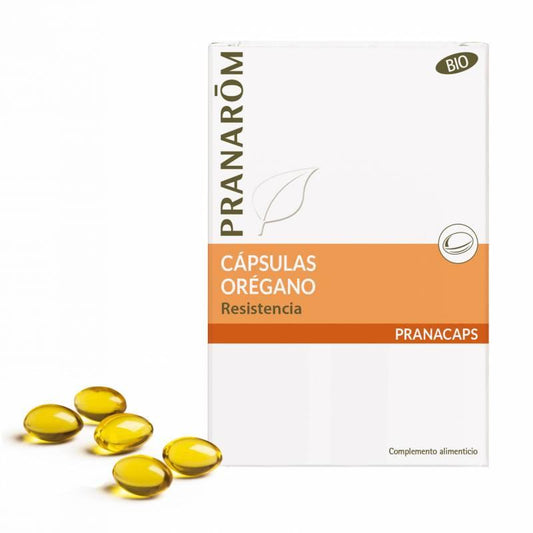 Pranarom orégãos + essência de limão, 30 pérolas