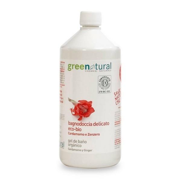 Gel de banho Greenatural com cardamomo e gengibre 1 L