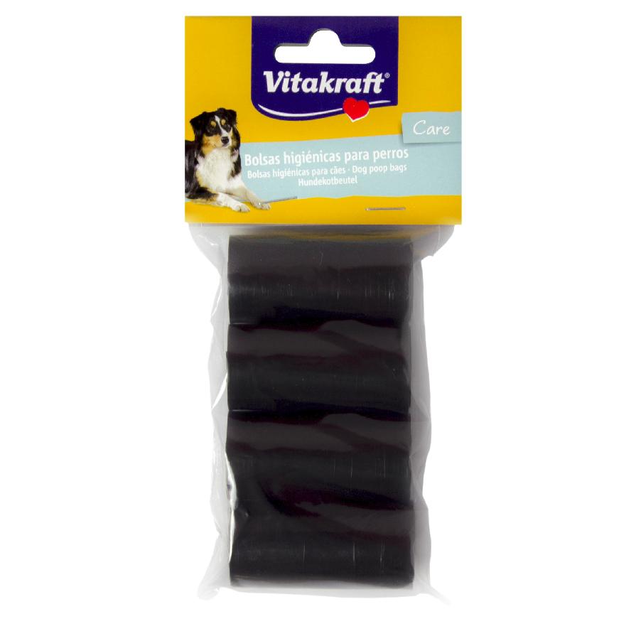 Dispensador de Sacos para Cocó de Cão Vitakraft com Recarga 80 Sacos - 4 Rolos