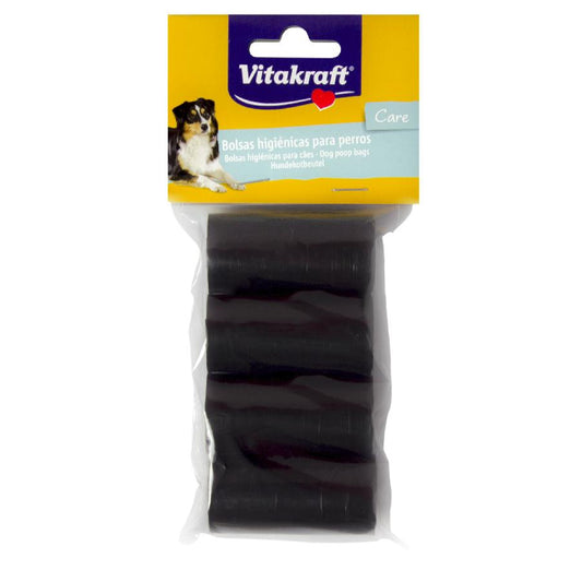 Dispensador de Sacos para Cocó de Cão Vitakraft com Recarga 80 Sacos - 4 Rolos